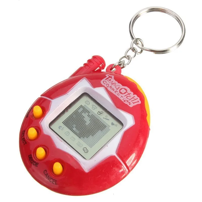 Tamagotchi электронные питомцы игрушки высокое качество 90S Ностальгический 49 брелок с