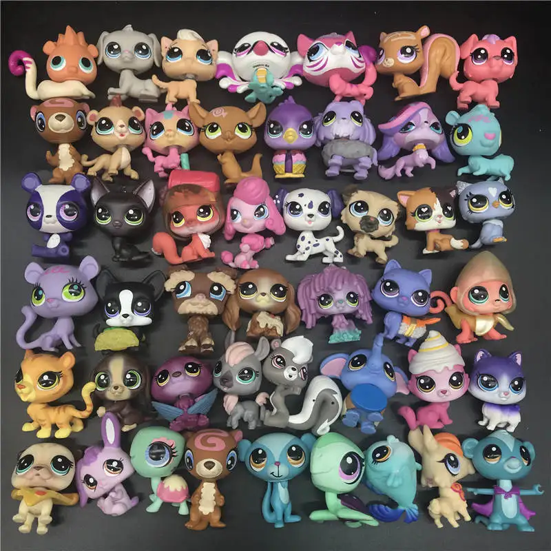 LPS фигурка игрушки фигурка животного игрушка котенок пони пуп мультфильм фильм Животное действие мини игрушка Коллекция Редкие Гламурные детские игрушки подарок
