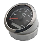 Тахометр с часами 85 мм, тахометр с пульсометром, 12 В24 В для морской лодки, яхты, 6KRPM, 7KRPM, измеритель скорости, водонепроницаемый, 316 SS