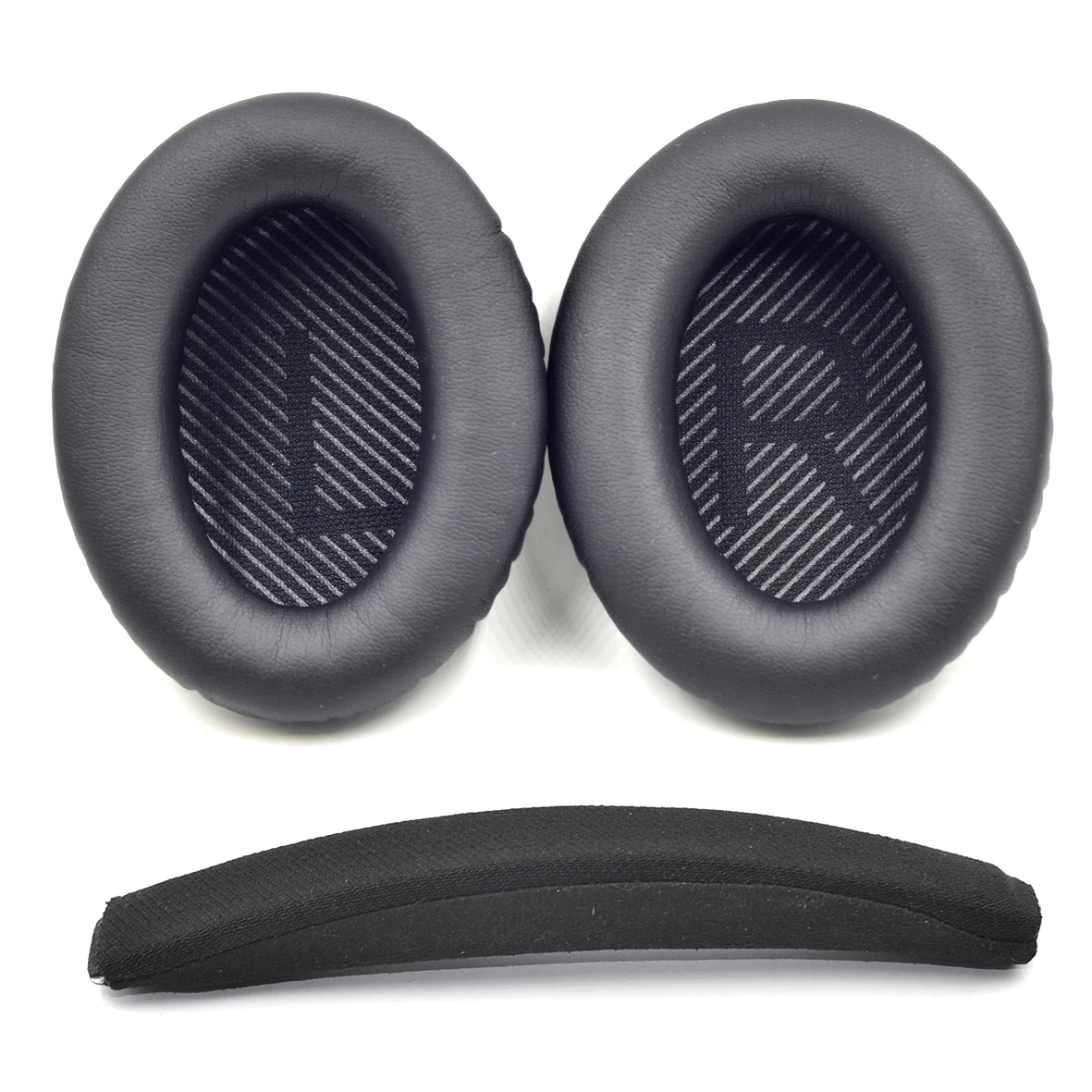 Repacement амбушюры подушки обруч из пенопласта обручи для Bose quietкомфорт 35 QC35 наушники гарнитура губка - Цвет: earpad headband BK