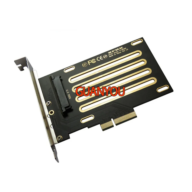 PCIE 3 0x4 Lane до U.2 U2 Kit SFF 8639 хост-адаптер для Intel материнской платы 750 2 5 &quotNVMe PCI-e SFF-8639 SSD