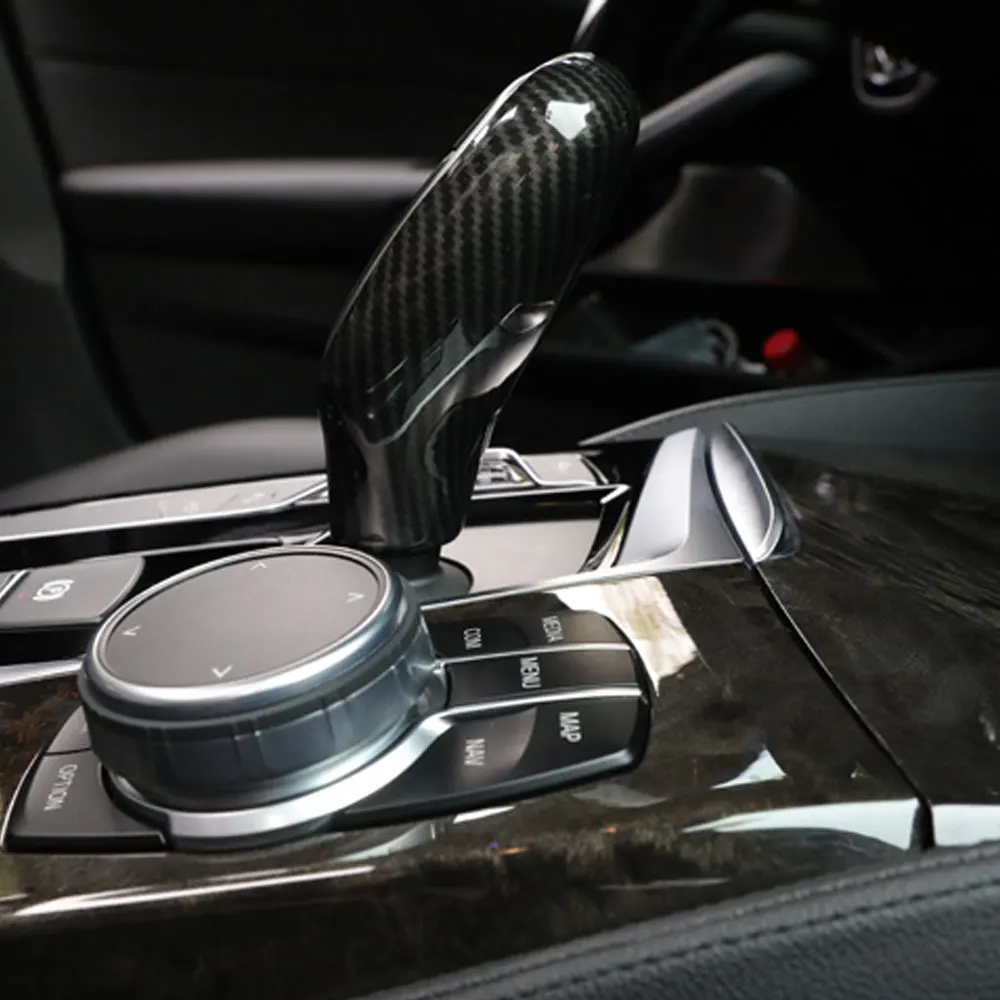 Ручка переключения передач из углеродного волокна для BMW 5 6 7 серии GT G32 G30 G11 G12 X3 X4