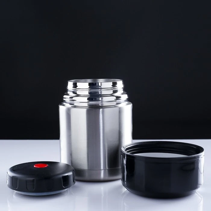 Термос для еды &quotСерра&quot 800 мл с выдвижной ручкой сохраняет тепло 24 ч 16.5х11 см 4411901