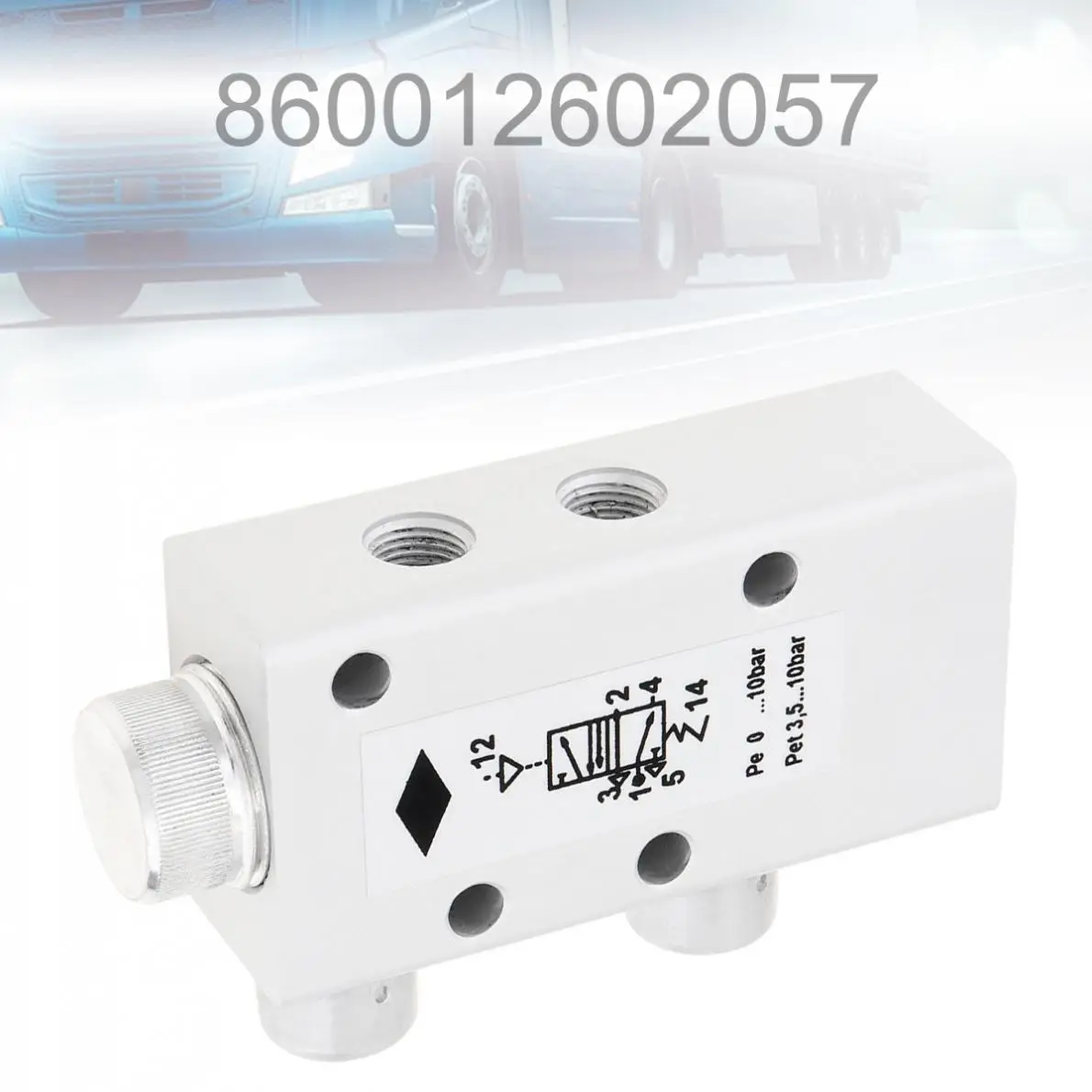 

Auto Manual Transmission Splitter Gearbox Switch Multiport Valve 860012602057 Fit for Benz / Daf / Man Gear Shift Knob