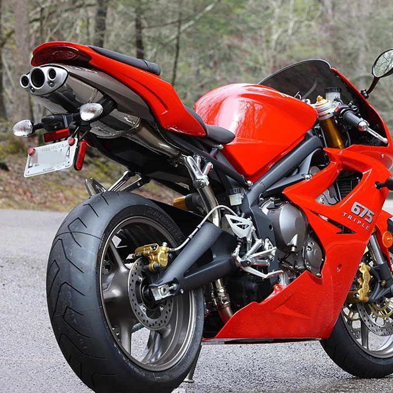Для Triumph Street Triple R RX RS S 675 Daytona 675 держатель номерного знака задний хвост Tidy Fender Eliminator комплект номерного знака