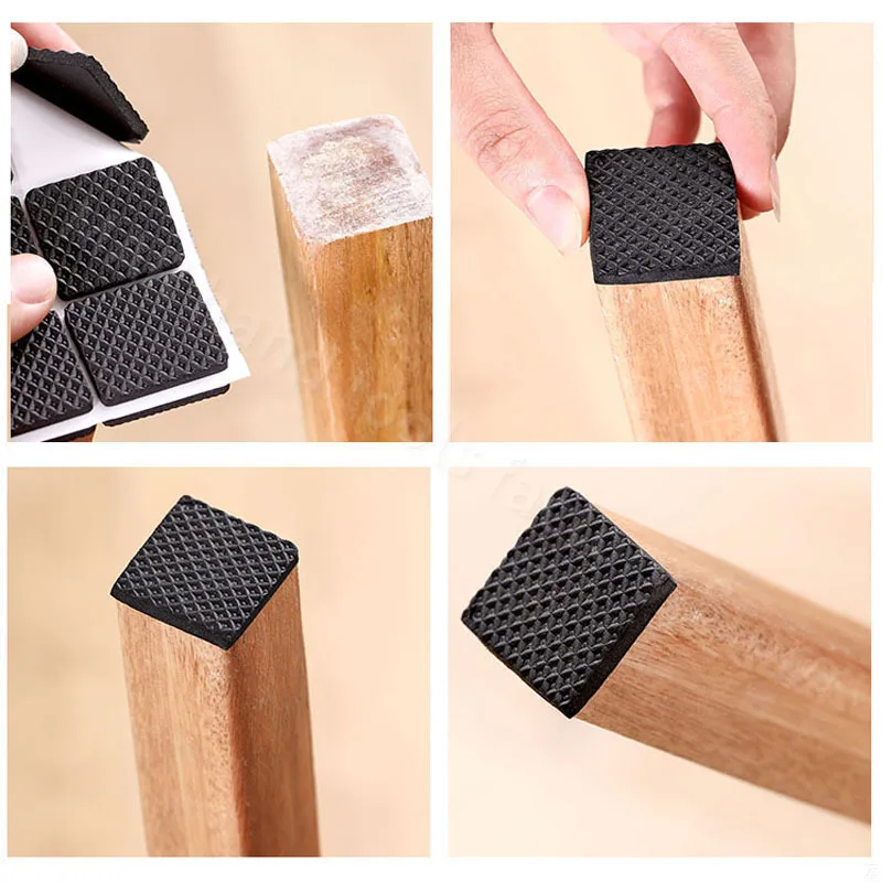 Круглая и квадратная мебель Звуконепроницаемая Нескользящая прокладка