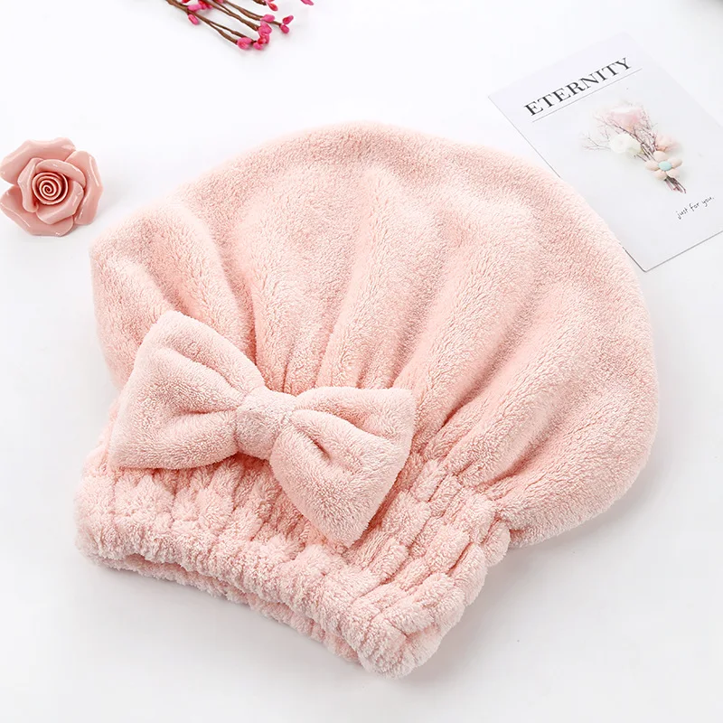 

1pc Waterproof Wave Point Bath Cap Hat Elastic Shower Hat Reusable Bath Head Hair Cover For Women Salon Shower Bath Supplies