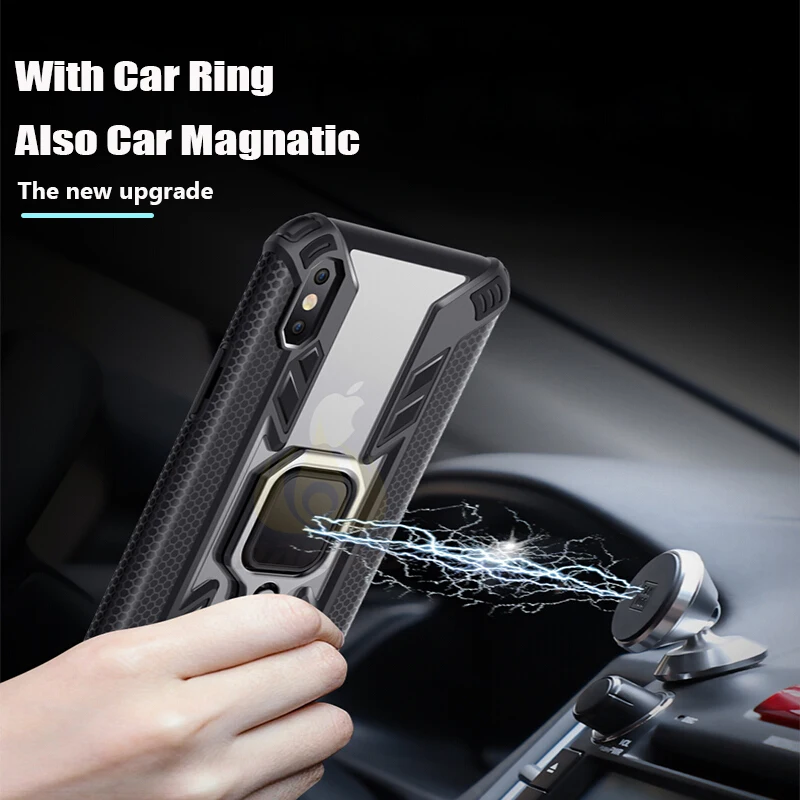 Сильный магнитный Оригинальный чехол для Iphone X XR XS Max телефона 6 6S 7 8 Plus 11 Pro