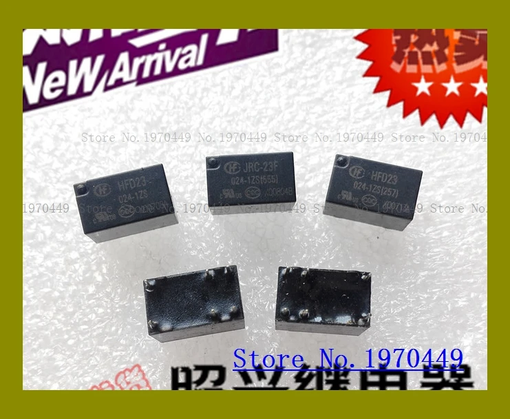 

HFD23 024-1ZS JRC-23F 024-1ZS 6 G5V-1-24VDC