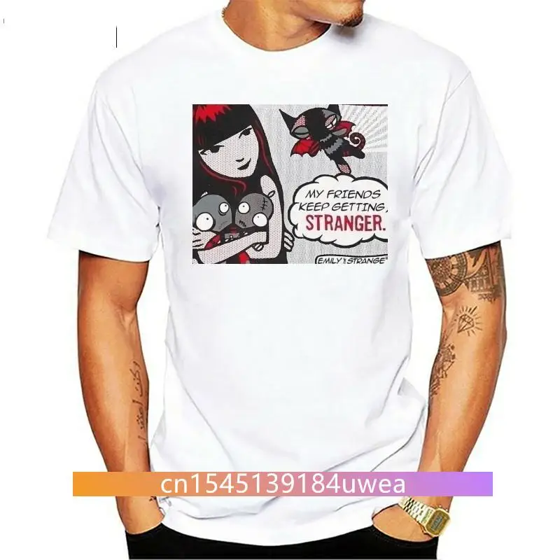 

EMILY THE STRANGE OFFICIAL LICENSED Emo Goth Fitted Top T-Shirt S M L