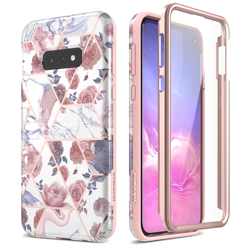 Мягкий чехол 2 в 1 для Samsung Galaxy S9 Plus с полной защитой экрана 360 противоударный