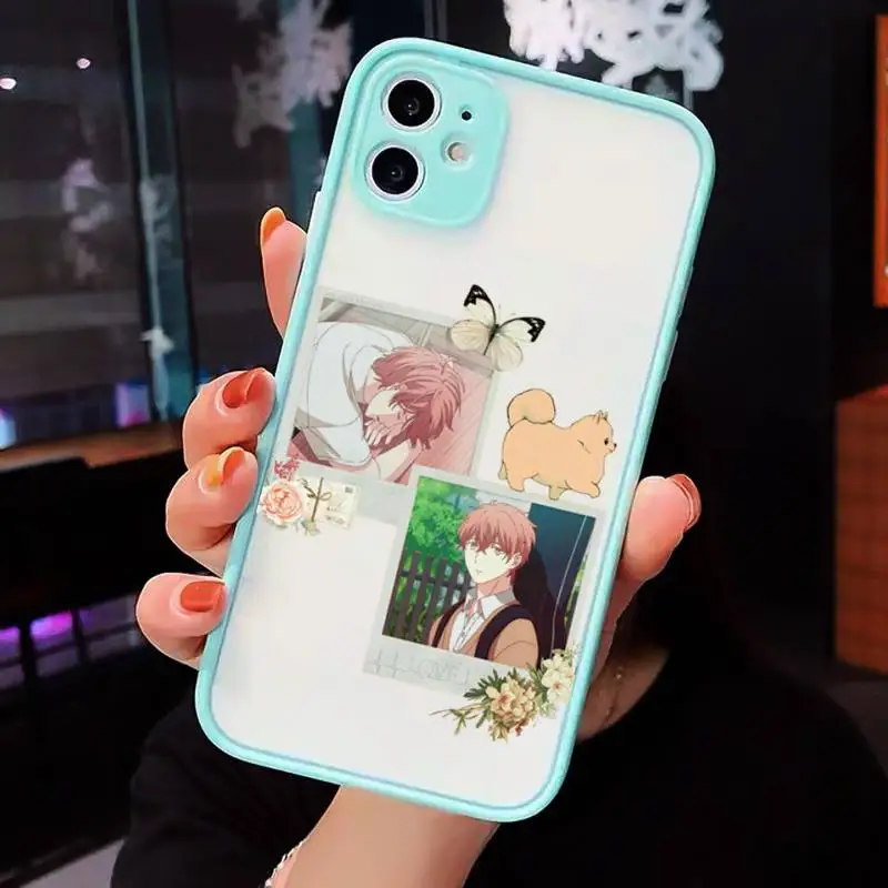 

Given Yaoi Anime Phone Case matte transparent For blue iPhone 7 8 x xs xr 11 12 pro plus max mini Clear Funda