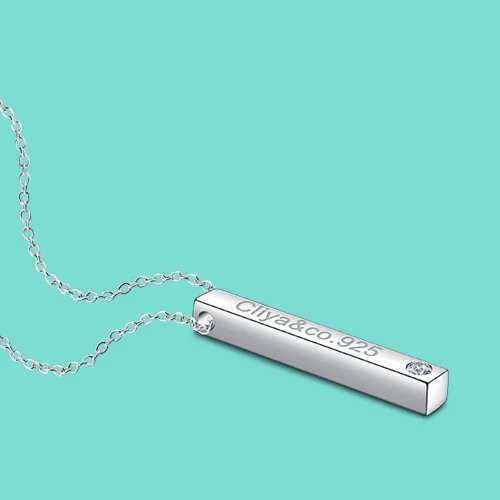 Модное украшение серебряного цвета ожерелье Женский посеребренный кулон