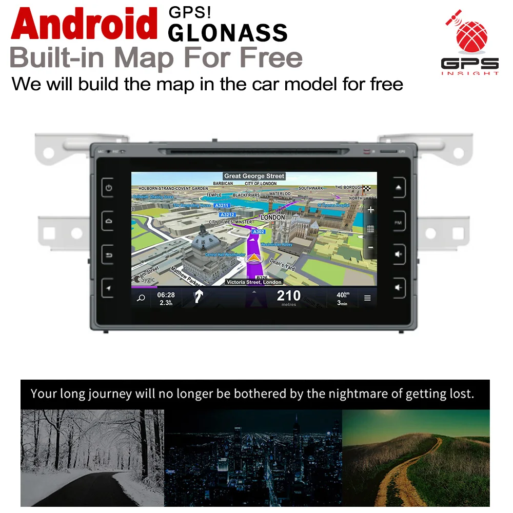 ZaiXi HD IPS экран DSP стерео Android автомобильный GPS навигатор карта для Toyota Corolla 2017 ~ 2019 2 DIN