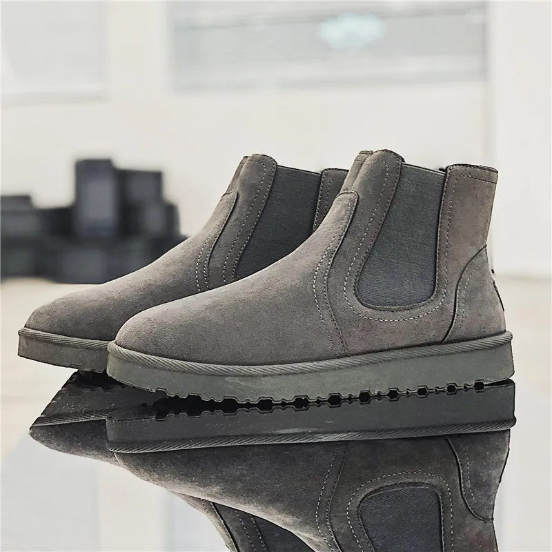 Зимняя обувь женские ботинки коллекция 2019 года Длинные Плюшевые Теплые