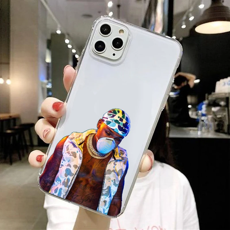

Rapper DaBaby Find My Way Suge Matte silicone Candy Color Case For iPhone12 11Pro Max Xr Xs Max X or 8 7 6S Plus 5S SE Cases