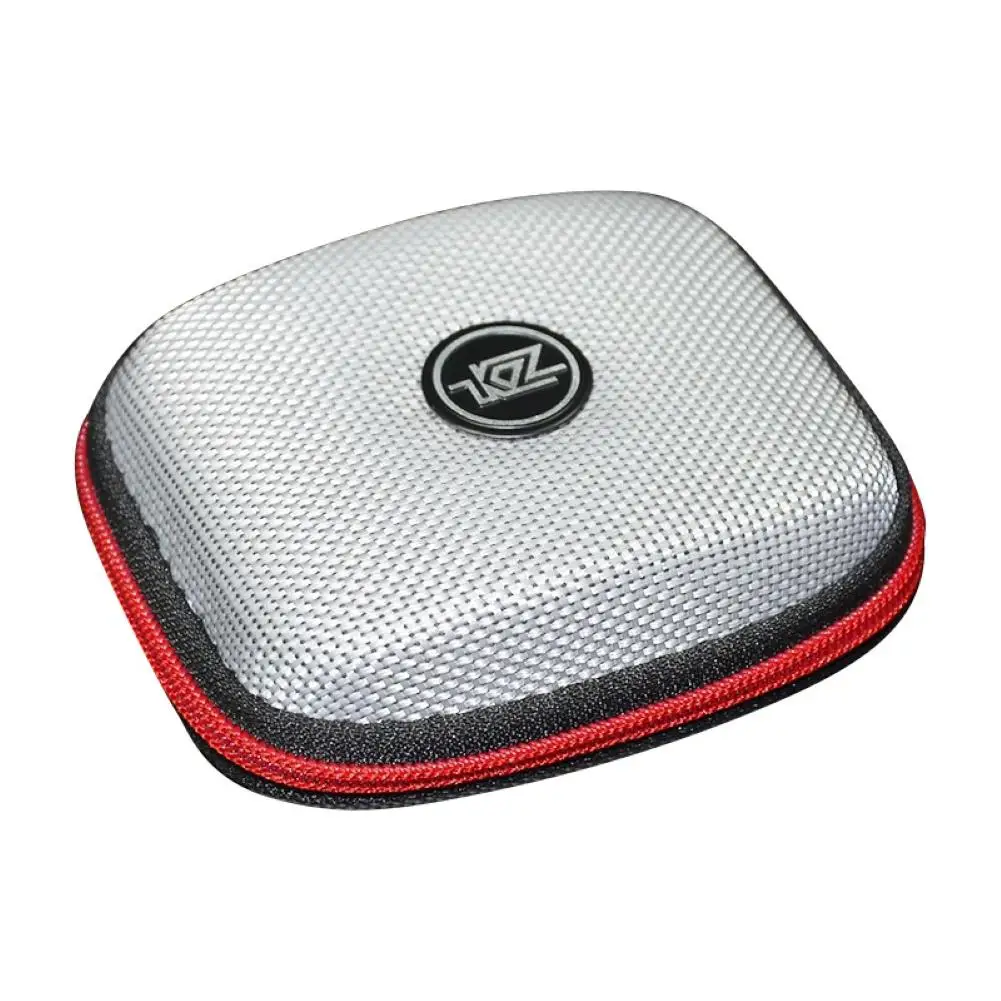 

KZ Portable Square Zipper Earphone Cable Storage Bag Case Wire Organizer Pouch