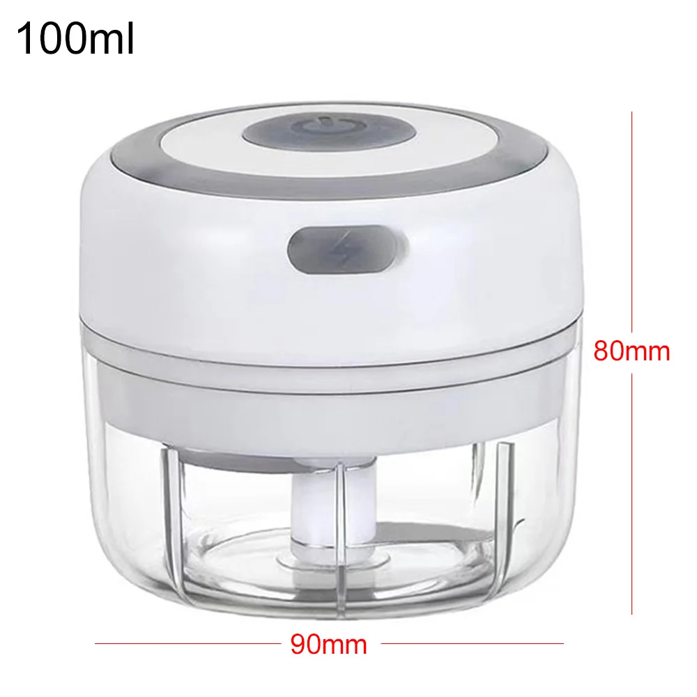 

Electric Food Chopper Processor Garlic Mash Machine Vegetable Slicer Dicer Mincer To Chop Herbs Garlics Blender Kitchen Tool