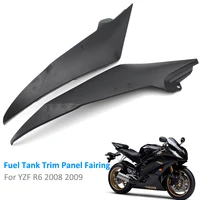 gas tank motorcycle accessories insert cover trim side panel fairing for yamaha yzf r6 2008 2012