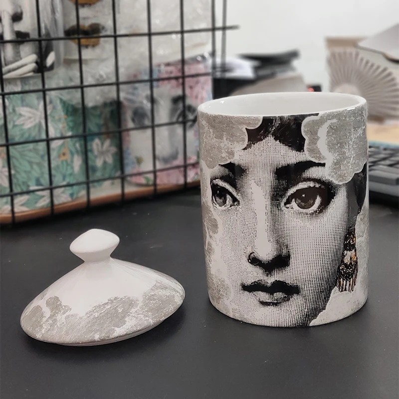 Женский подсвечник в виде темного облака канделябр украшение для дома