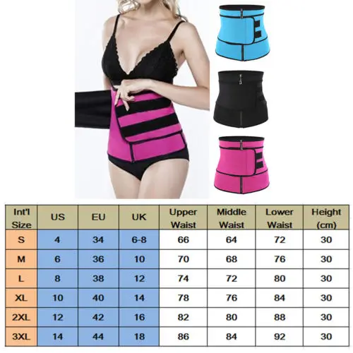 

Women Waist Trainer Body Shaper Vest Underbust Shapewear Waist Control Tummy Body Corset