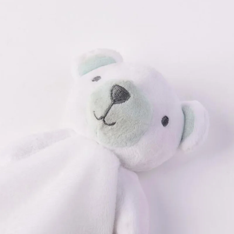 

Hot Sale Baby Appease Soothing Puppet Soft Towel Toy Plush Animals Organic Cotton Fox Bear Dolls Early Learning Kids Toys