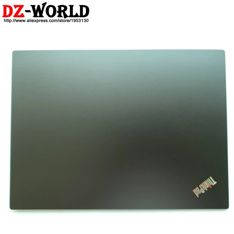 

New Al assy Back Shell Top Lid LCD Rear Black Cover Case for Lenovo ThinkPad E480 E485 E490 E495 A Cover 01LW154 AM174000400