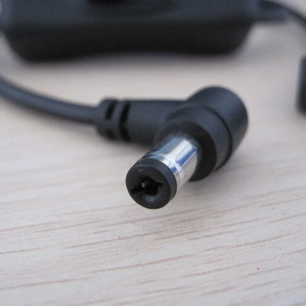 New 50 PCS/Lot 90 degree right angle switch ON/OFF 5.5mm/2.1mm male to Power DC plug Cable | Компьютеры и офис