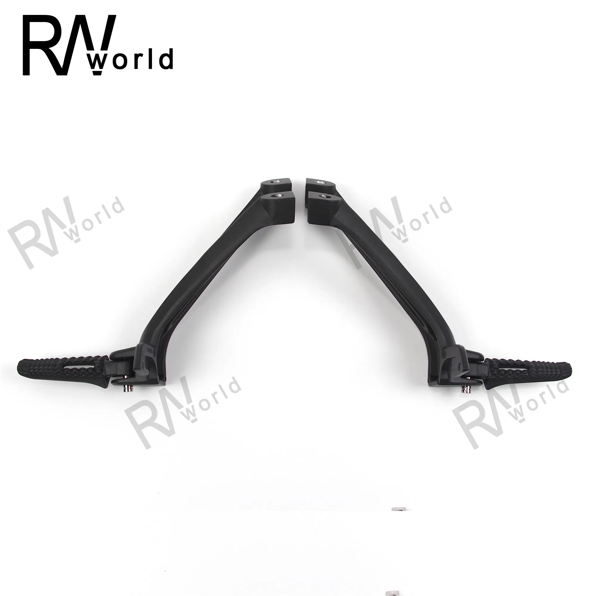 Мотоциклетные черные Серебристые задние Пассажирские подножки для Suzuki GSXR GSX-R 600