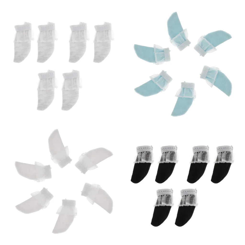 

Fashion Dolls Anklet Lace Socks For 1/6 Ball Jointed Dolls BJD Doll Dress Up Outfits Accessories