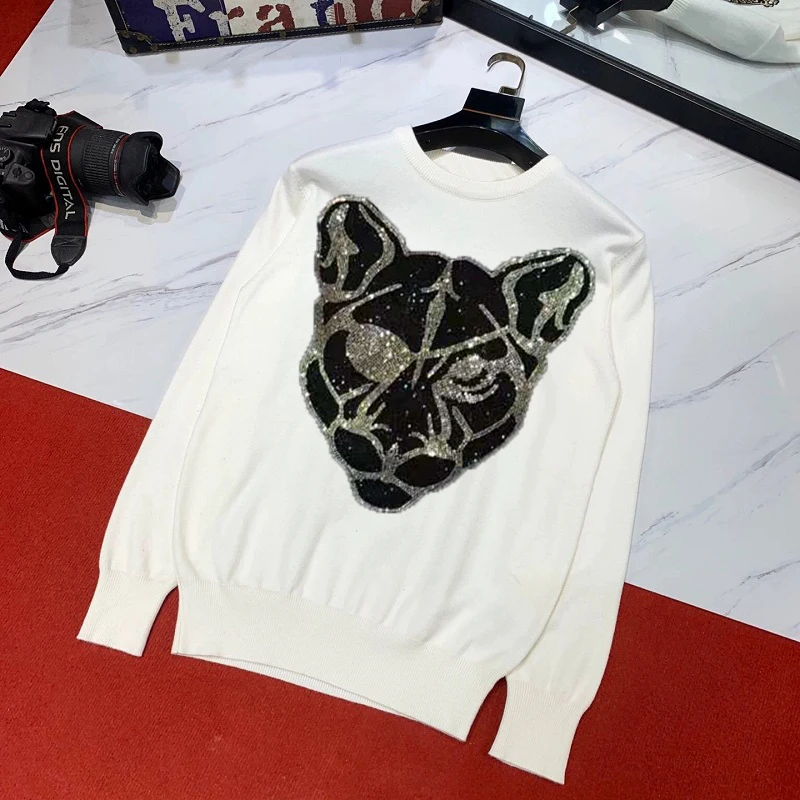 Модный дизайнерский вязаный пуловер удобные повседневные осенне-зимние мужские