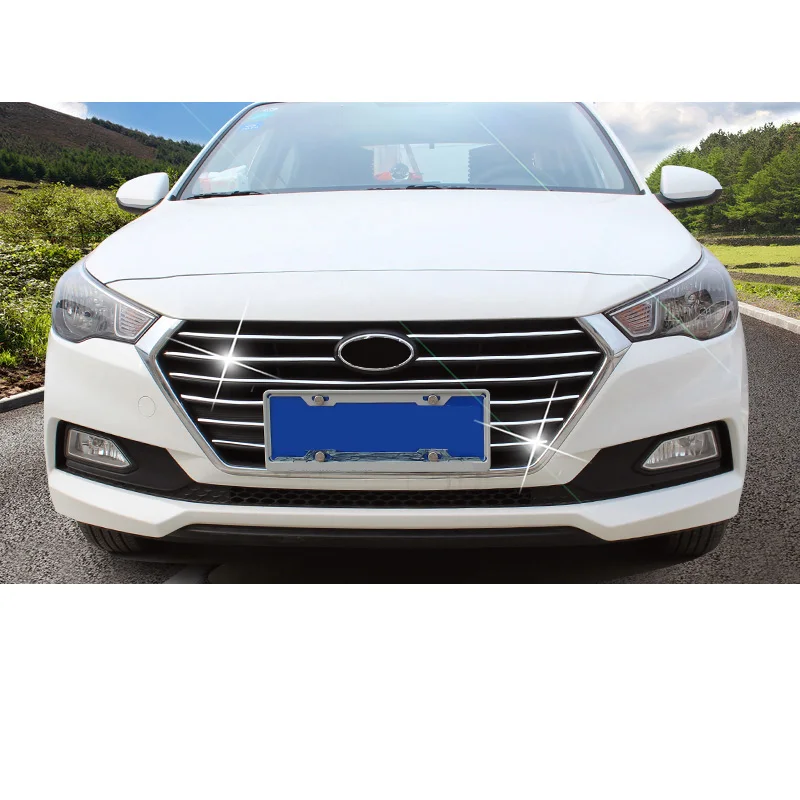Lsrtw2017 для Hyundai Solaris Verna передняя Groll средняя сетчатая отделка декоративные