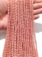 4a natural gemstones round rhodochrosite angel beads 15 inches select size 3 4 5 6 8 10mm jewelry for bracelet necklace making