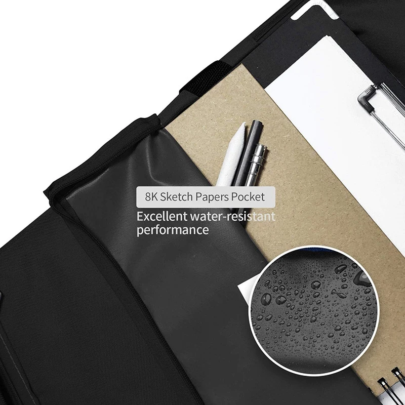 Портфолио художника рюкзак сумка водонепроницаемый художественный чемодан на