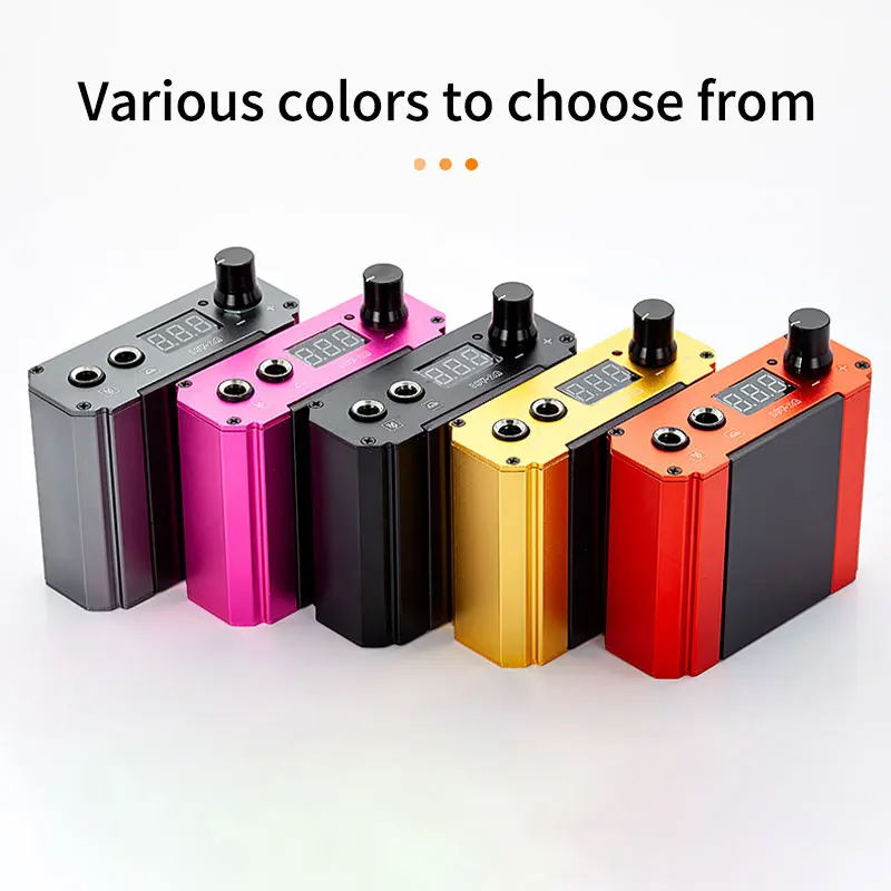 Привидение паук мини источник светодиодный ным экраном для тату машинки