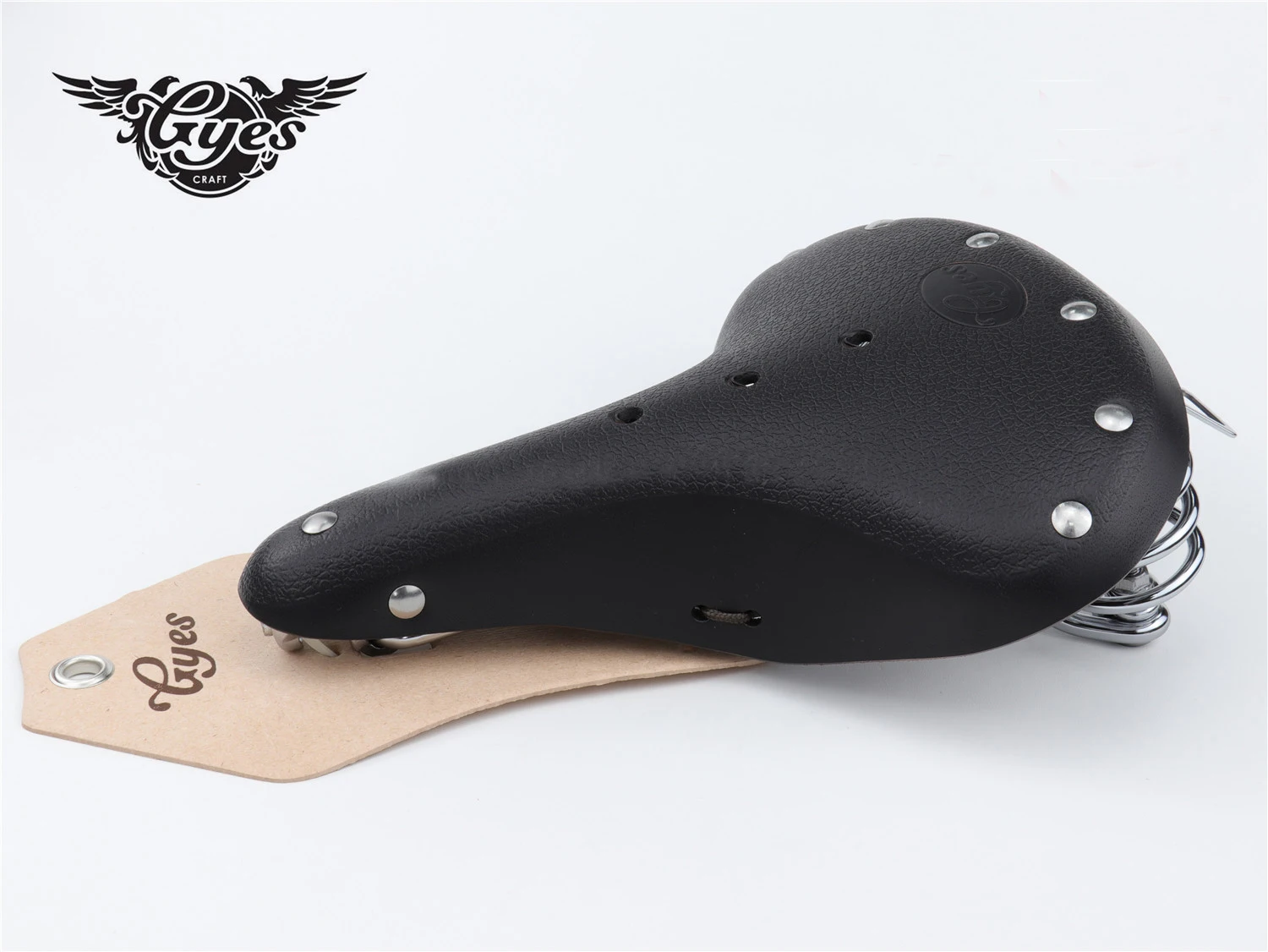 NEW Gyes Saddle GENUINE COW LEATHER SALDDLE Bike Seat Cushion GS-08 Classic FOR BICYCLE Comfortable Cycling Ultralight |