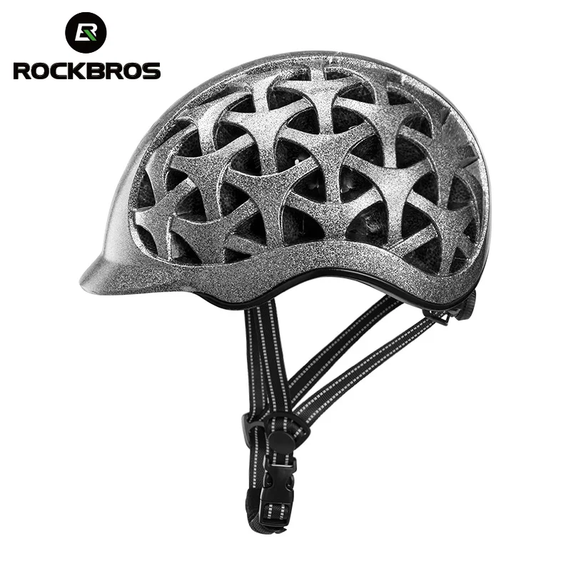 ROCKBROS велосипедный шлем унисекс цельный дышащий ударопрочный светоотражающий MTB дорожный велосипед безопасная шляпа Велосипедное снаряжение