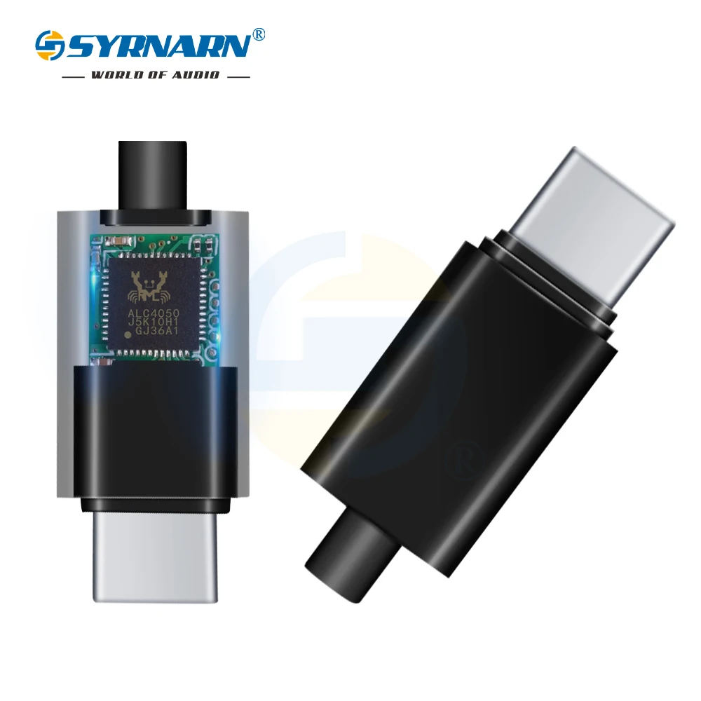 Цифровая аудиогарнитура разъем Type-c ALC4050 Android plug цифровой DAC декодер без потерь чип