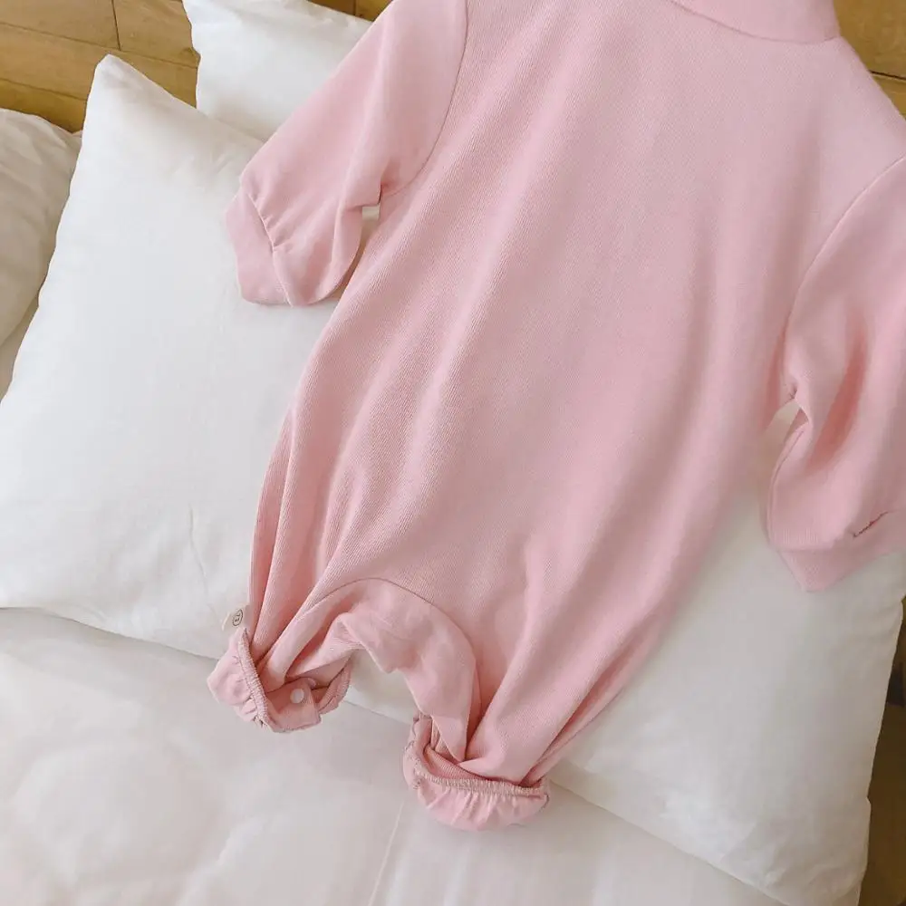 Осенние хлопковые комбинезоны с длинными рукавами и вышивкой в китайском стиле