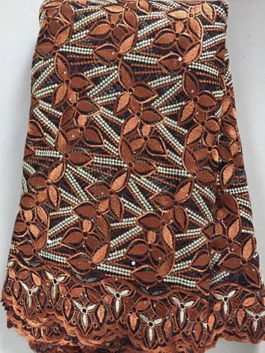 Французская сетчатая кружевная ткань 2020 новейшая африканская с вышивкой Тюлевая