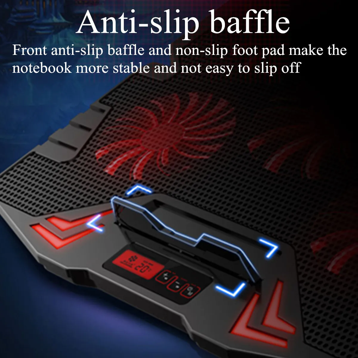 кулер для ноутбука с 5 вентиля