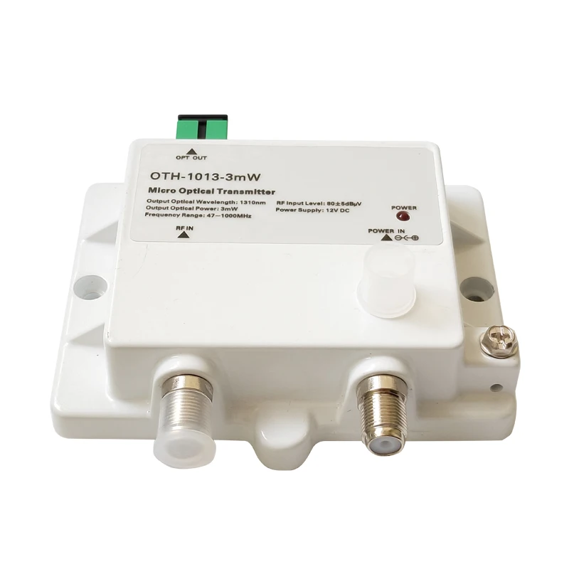 CATV микро оптический передатчик OTH-1013-3mW FTTH 1310nm 1550nm одиночный режим 12V DC 1013 3mw |