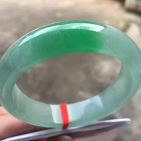 only one50 8mm certified grade a100 natural green jadeite jade bracelet women bangle