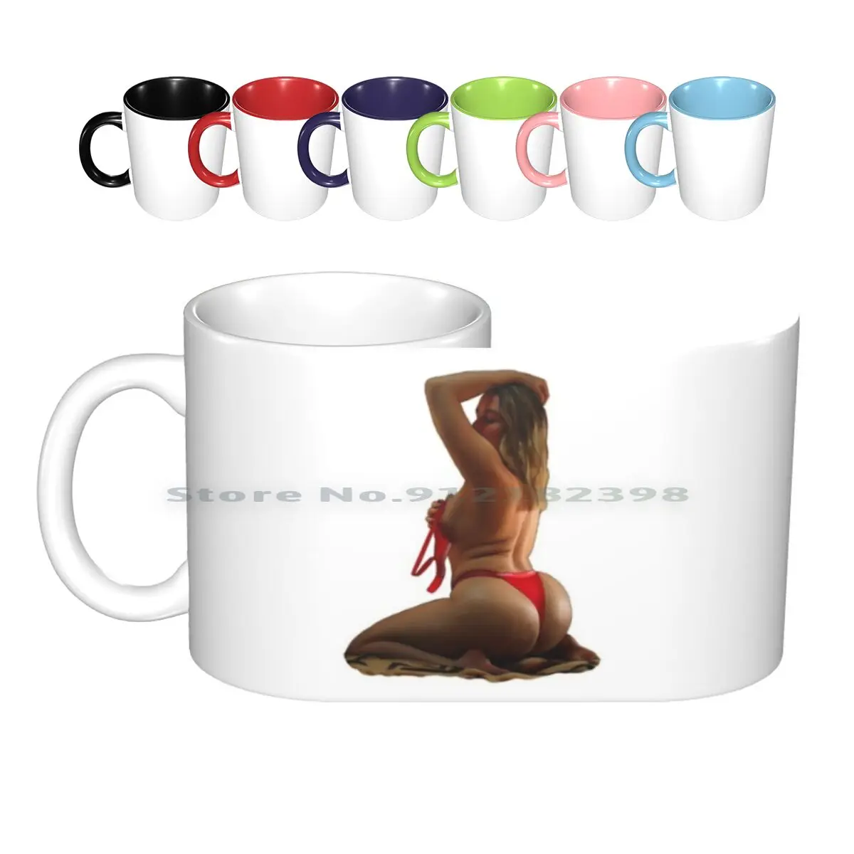 Mia Malkova Ass Ceramic Mugs Coffee Cups Milk Tea Mug Mia Malkova Mia Malkova Star Lounfe Lingerie Sexy Boobs Tits Ass Huge