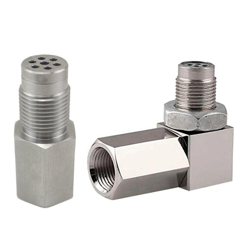 

Кислородный датчик 2 шт.: 1 распорный адаптер и 1 мини-каталитический конвертер из нержавеющей стали 201