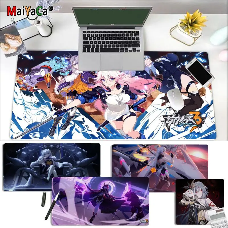 

Honkai Impact Новая Резиновая мышь прочный Настольный коврик для мыши Размер коврик для мыши на заказ коврик для мыши для CS GO PUBG