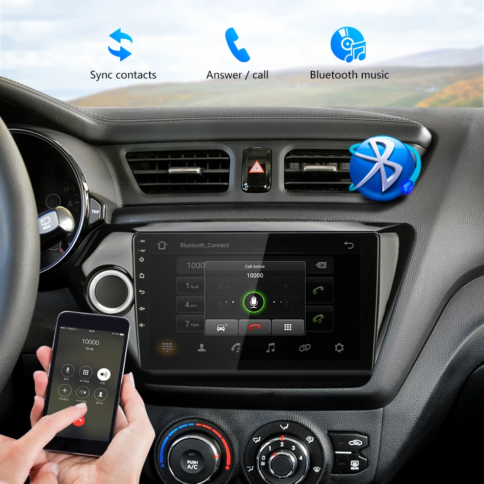 Jansite " автомобильное радио для KIA RIO 3 2011- RDS DSP Android 8,1 сенсорный экран gps навигация Вай-Фай Авторадио Видео с рамкой R9