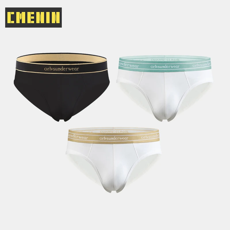 

3Pcs Fashion Cotton Gay Panties Jockstrap Men's Briefs Breathable Innerwear Sexy Man Underwear Brief Men Underpants Mens OR6221