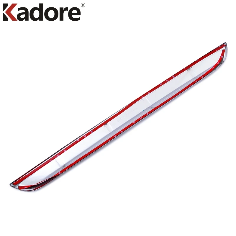 Хромированный АБС пластик крышка багажника декоративная полоса для задней двери