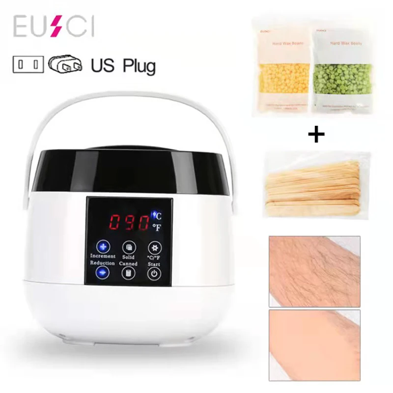 Набор восковых нагревателей для удаления волос набор с безболезненным твердым